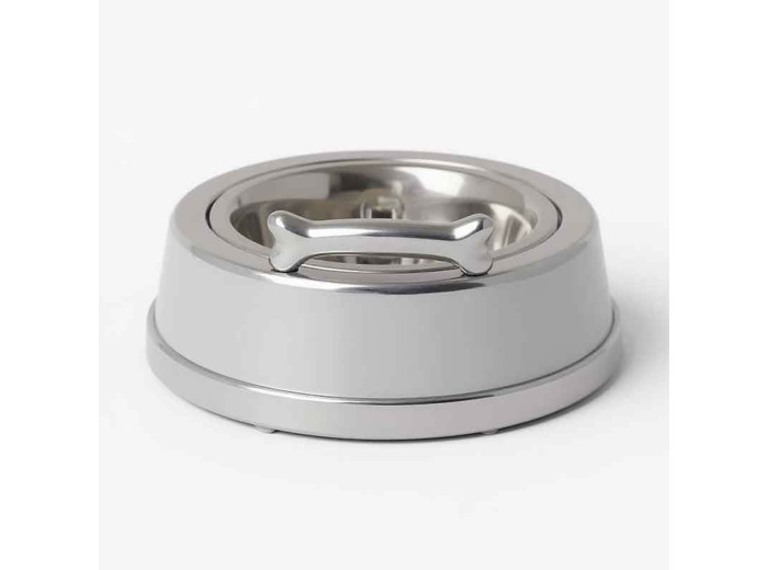 Gamelle chien aluminium 18x18x08 cm