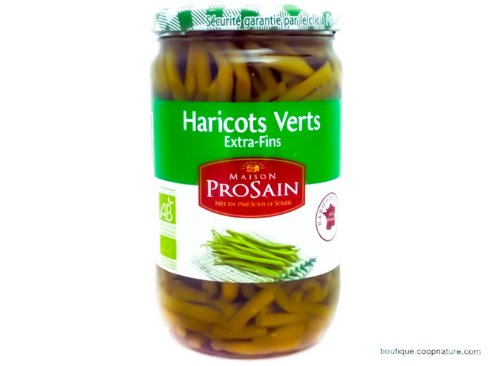 Haricot Verts Extra-fins Bio 660g