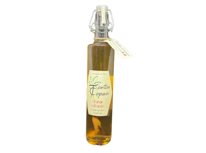 Le rhum arrangé - Orange safranée