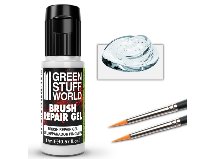 Peinture - Gel de réparation pinceaux 17ml