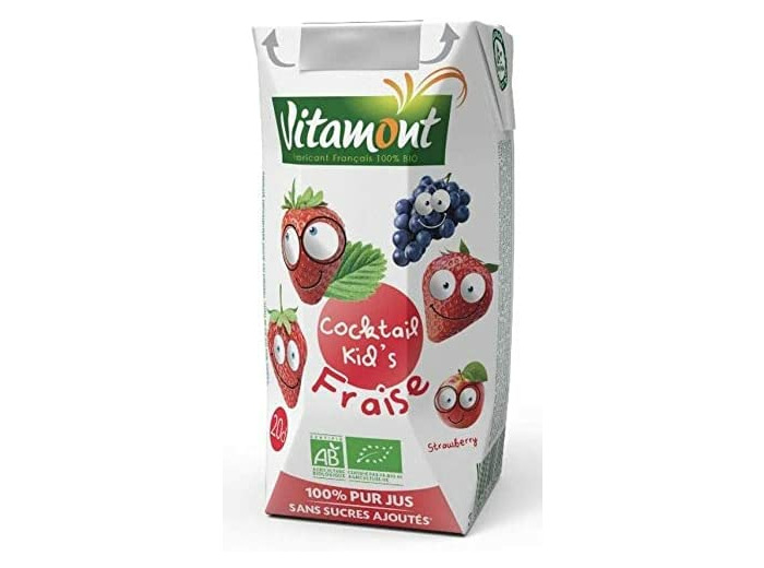 COCKTAIL KIDS FRAISE TETRA 20CL KIDS