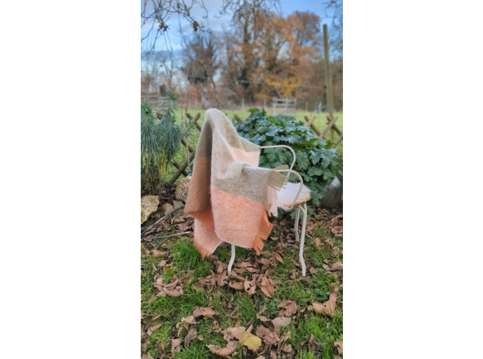 Plaid DOUCEUR - Carreaux poudrés