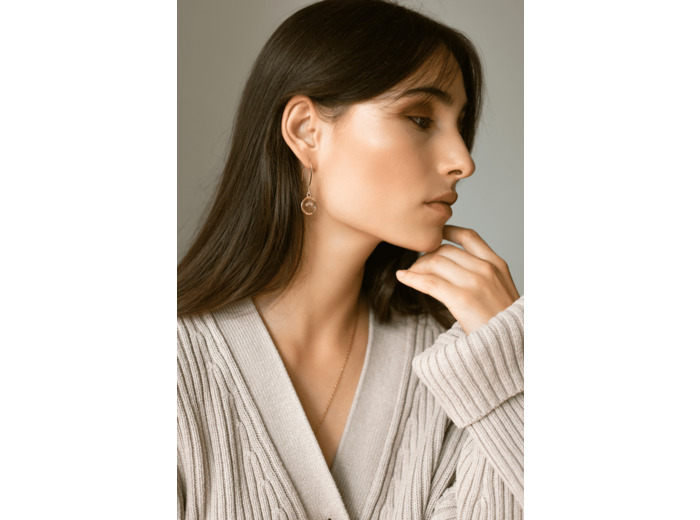 Boucles d'oreilles "Perles de fleurs"