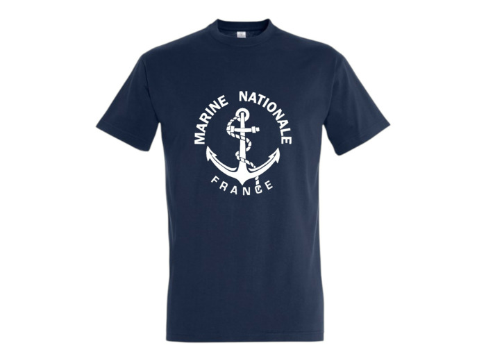 T-shirt Marine Nationale (bleu marine)