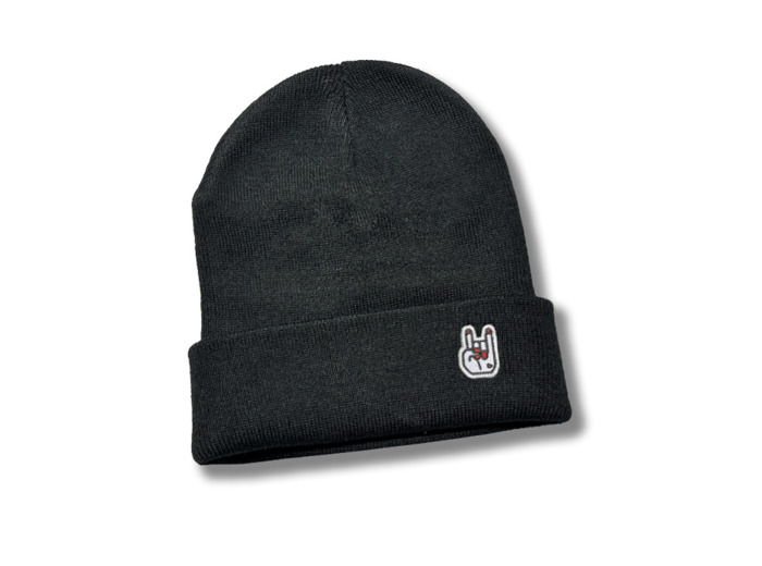 Bonnet « Hell yeah Poulette » noir