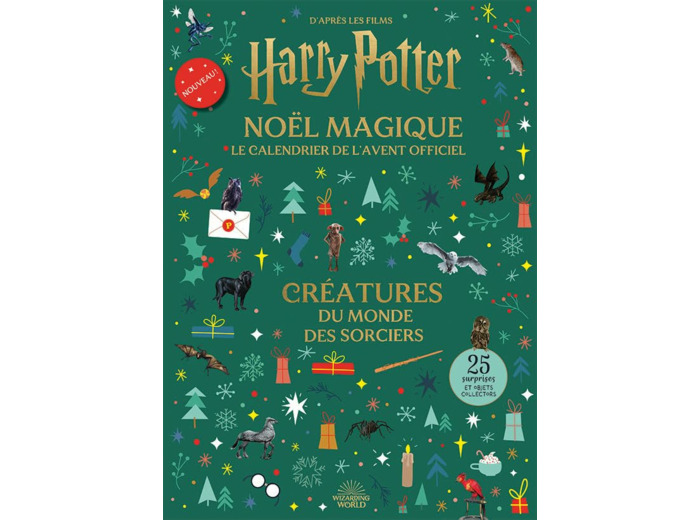 HARRY POTTER - LE CALENDRIER DE L'AVENT OFFICIEL - CREATURES DU MONDE DES SORCIERS