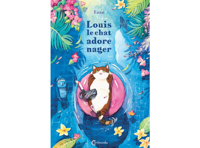 LOUIS LE CHAT ADORE NAGER