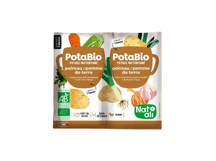 Potage Potabio poireau Pomme de Terre-17g-Natali