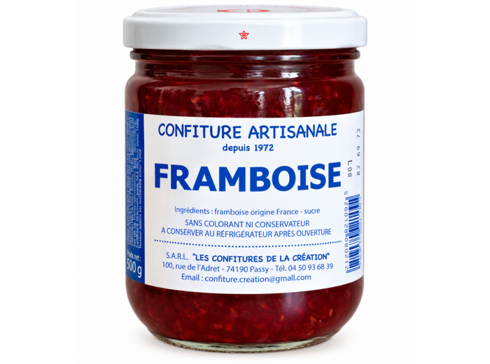 Confiture de Savoie Framboise
