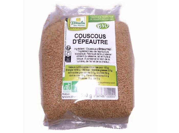 Couscous d'Épeautre Bio 500g