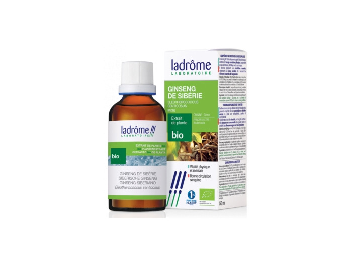 Extrait de plantes fraîches Ginseng de Sibérie (Eleuthérocoque) 50ml
