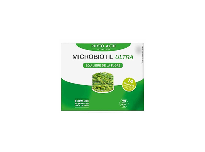 Microbiotil Ultra Bio Ferments Lactiques 20 sachets 120g