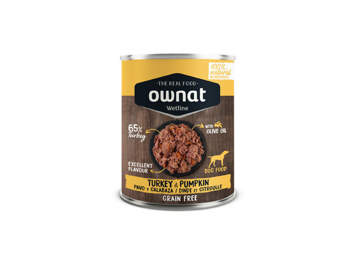 OWNAT WETLINE, Dinde & citrouille - 395G