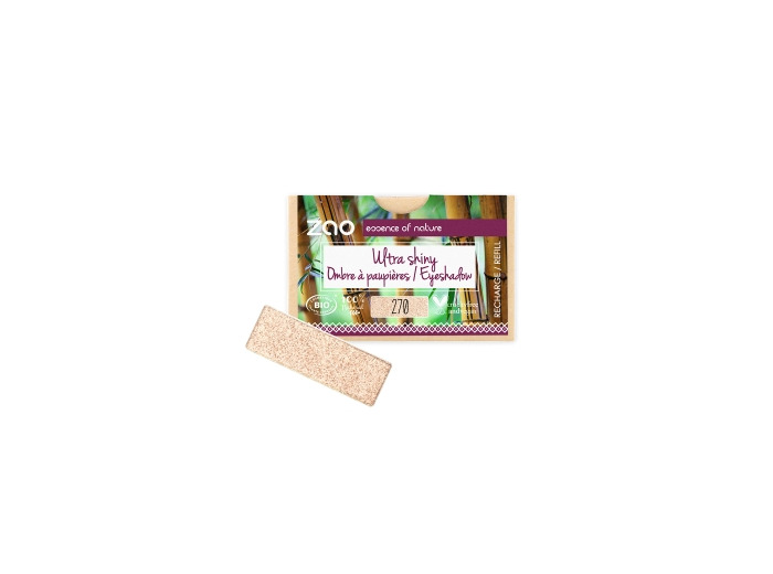 Recharge Ombre à paupières nacrée rectangle 270 Champagne