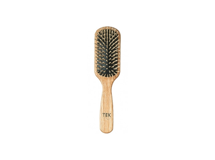 Brosse rectangulaire en Frêne naturel picots courts