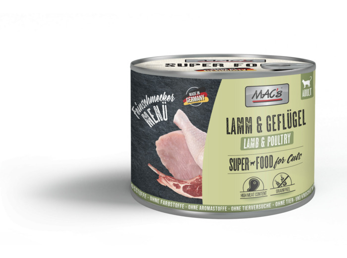 MAC's Agneau & Volaille pour Chat - 200g