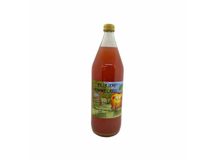 Jus de pomme fraise