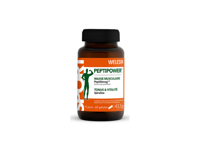 Peptipower tonus et vitalité 60 gélules