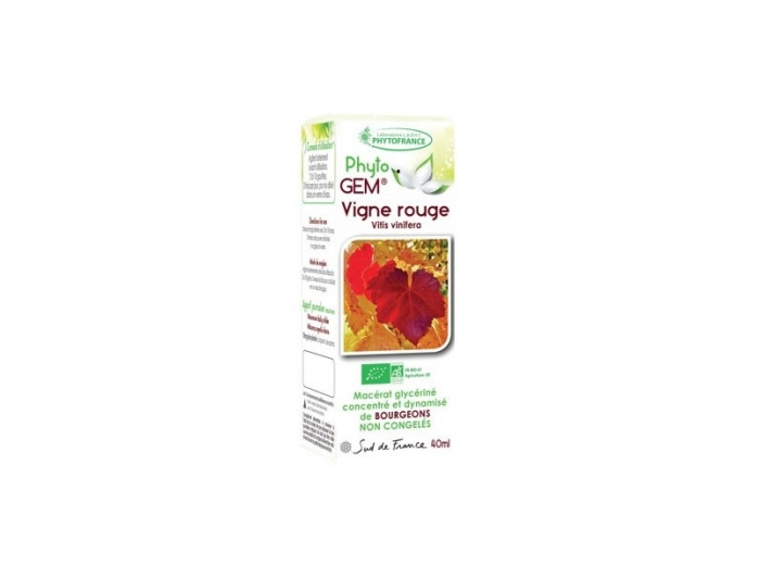 Gemmo Vigne rouge 40ml