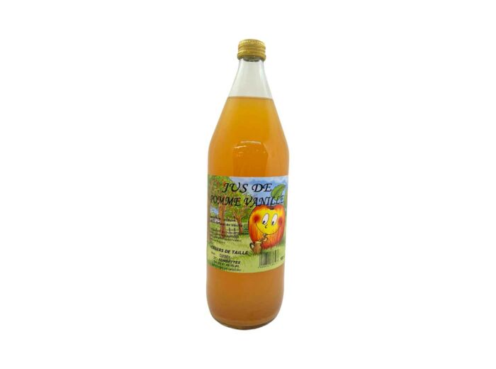 Jus de pomme vanille