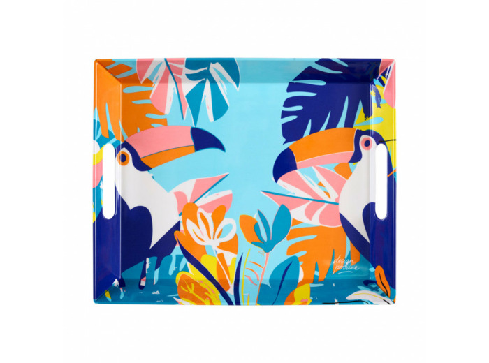 PLATEAU toucan 41 X 34 CM