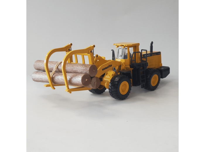 CHARGEUSE DE BUCHE KOMATSU WA600 1/50 SANS BOITE