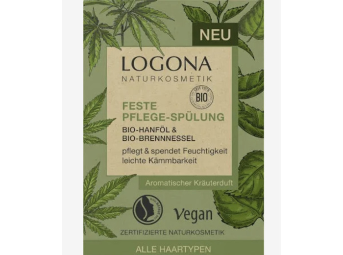 Soin Après shampooing solide - Logona - 60g