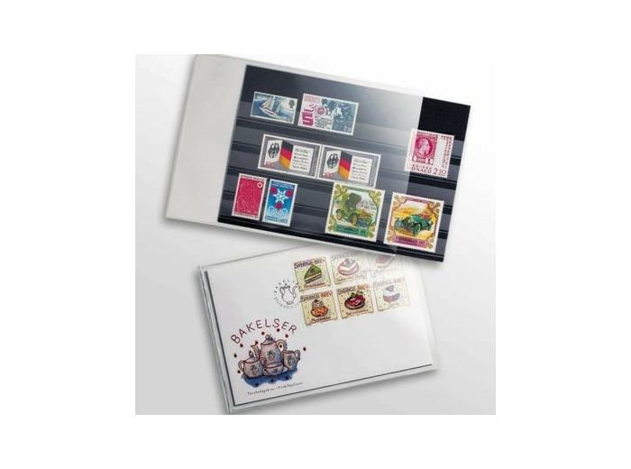 POCHETTE DE PROTECTION POUR LETTRE ET CARTES POSTALES ANCIENNE 329667