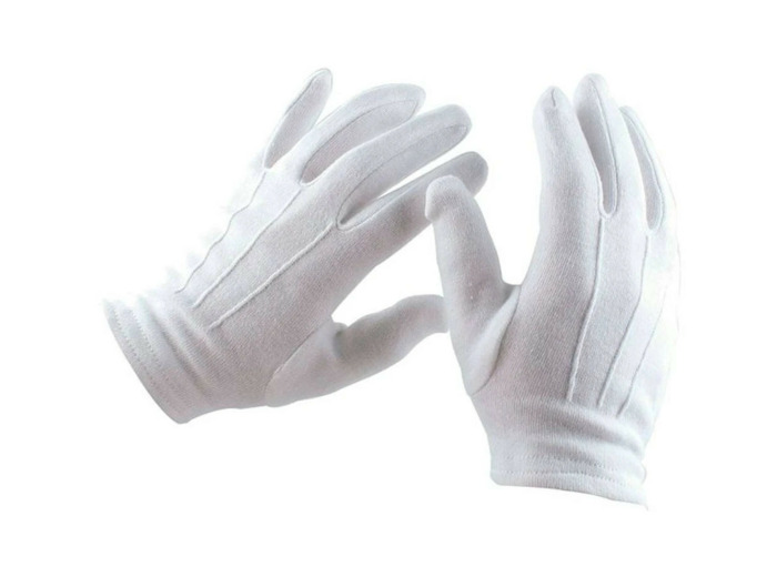 Gants blanc de cérémonie