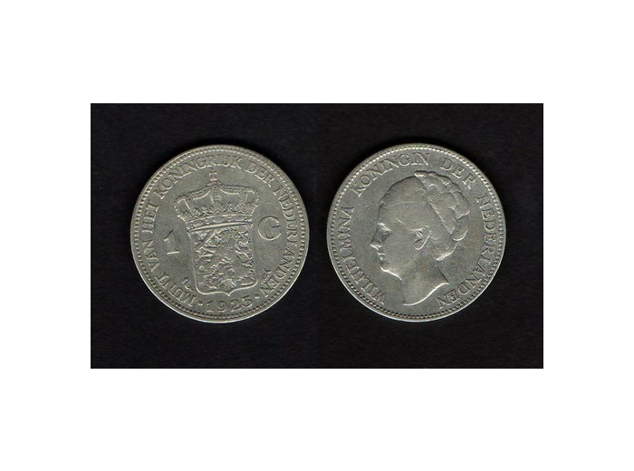 PAYS-BAS HOLLANDE 1 GULDEN 1923 TB+