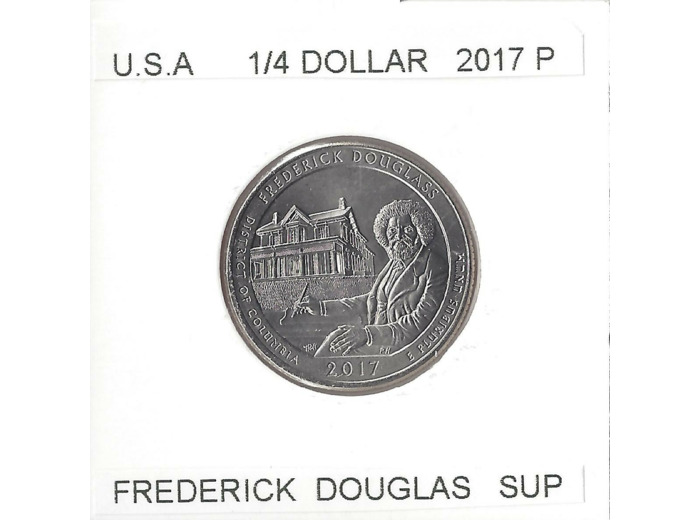 AMERIQUE (U.S.A) 1/4 DOLLAR 2017 P FREDERICK DOUGLAS SUP