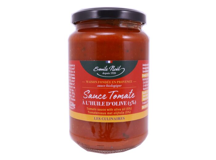 Sauce Tomate à l'Huile d'Olive (5%) Bio 350G