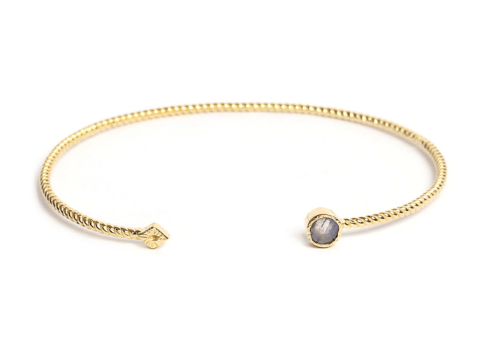 Bracelet Jonc Livy Labradorite