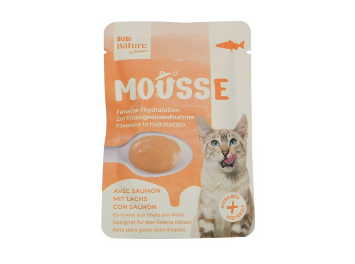 BUBI NATURE, Mousse au saumon - 50g