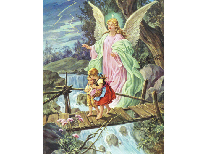 Image 20x25cm - ANGE GARDIEN