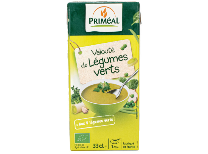 Velouté de Légumes Verts Bio 33cl