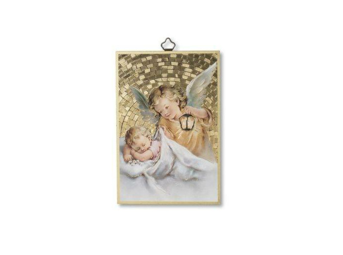 Plaquette Dorée 10x15,5cm - ANGELOTS