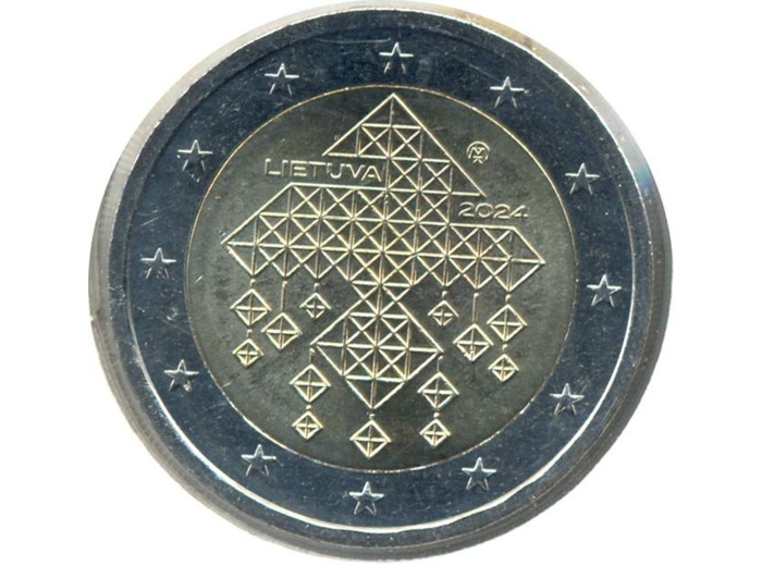 LITUANIE 2024 2 EURO COMMEMORATIVE UNESCO SUP