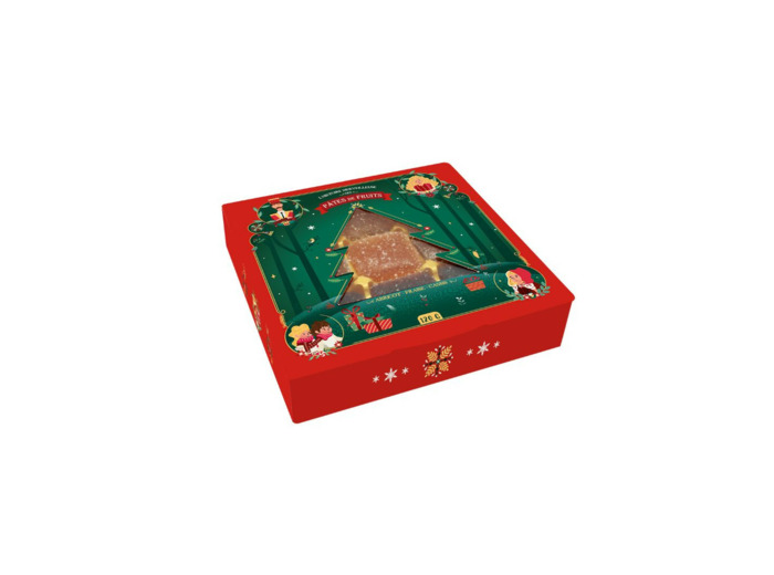 Pâtes de Fruits Assorties Boîte Sapin