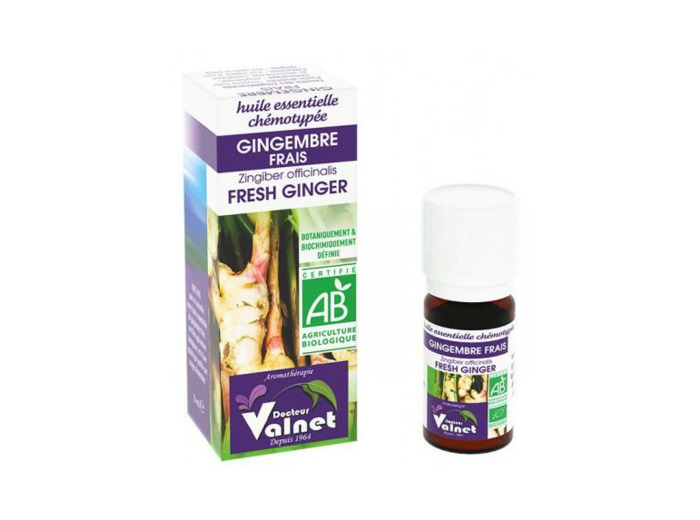 Gingembre-huile essentielle bio-5ml-Dr.Valnet