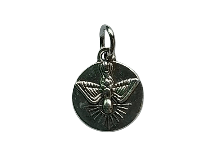 Médaille 13mm en Métal Argenté - ST ESPRIT