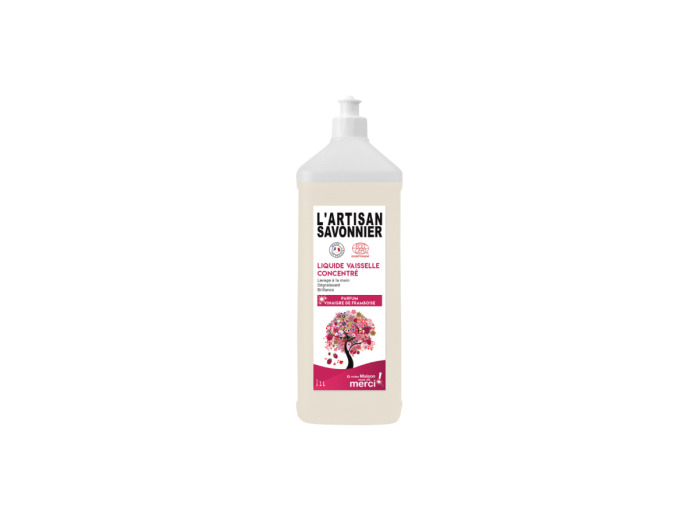 Liquide Vaisselle parfum vinaigre framboise 1L