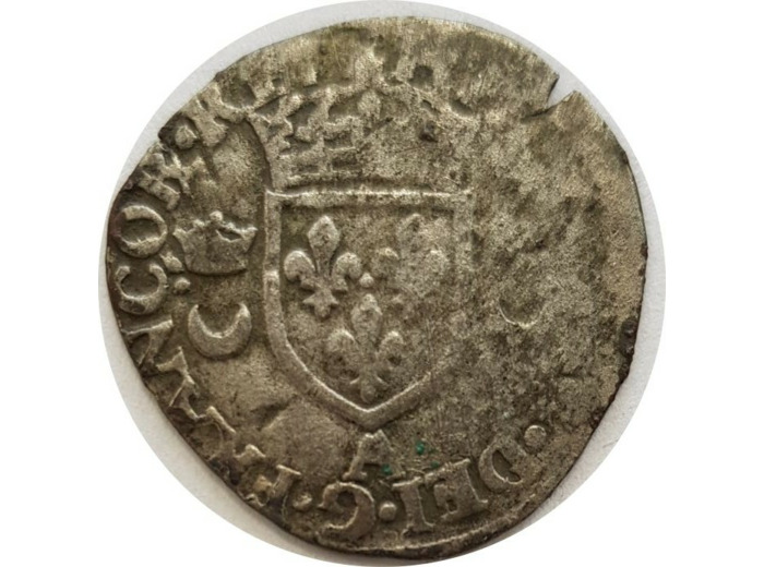 HENRI II (1547-1559) DOUZAIN AUX CROISSANTS 1551 A (Paris) B+