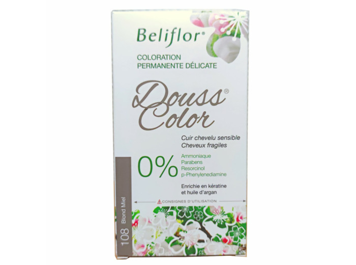 Coloration Permanente Délicate Douss Color 108 Blond Miel 131ml