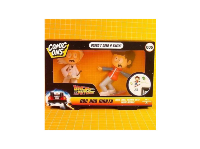 Fizz Retour vers Le Futur Comic On's - Doc et Marty McFly
