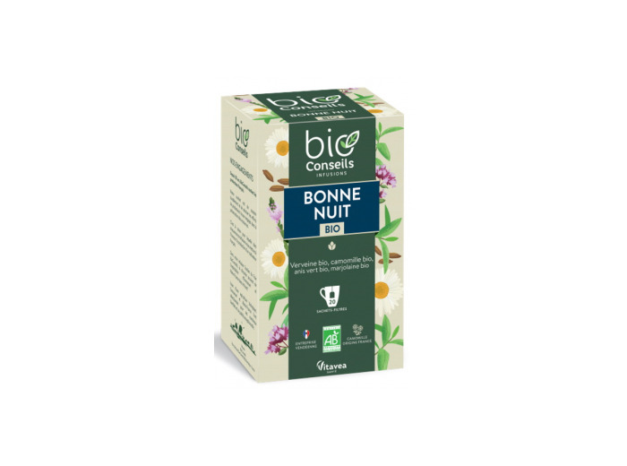 Infusion Bonne Nuit bio 20 sachets 30g