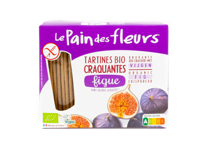 Tartines Craquantes aux Figues Bio 150g