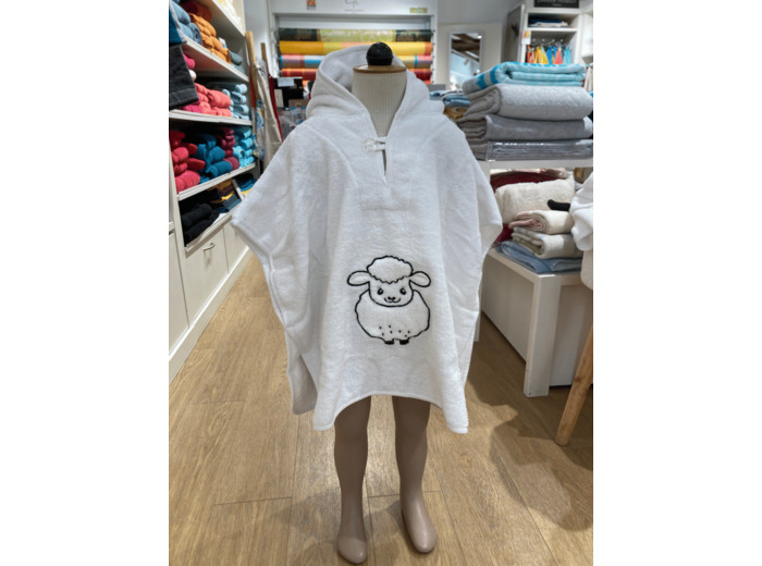Poncho enfant PETIT MOUTON Garnier-Thiebaut