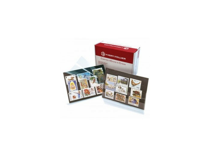 CARTES POUR ENVOI 3 BANDES RHODOID 148x105 mm par 100 C95