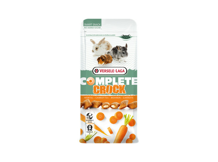 Crock Complete fourré à la carotte tous rongeurs - 50g
